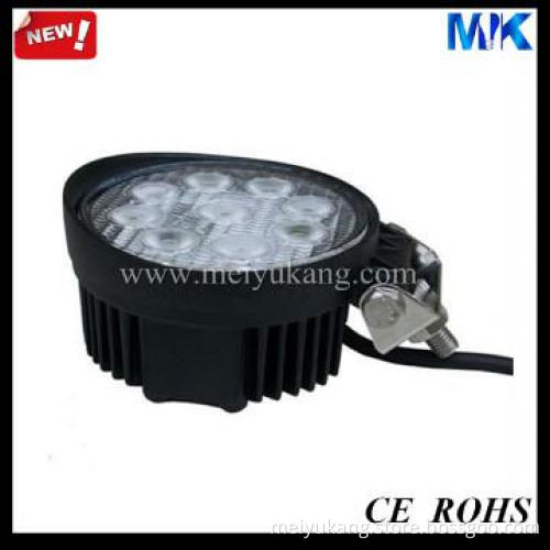 round led flood light epistar 27w led work light 12v